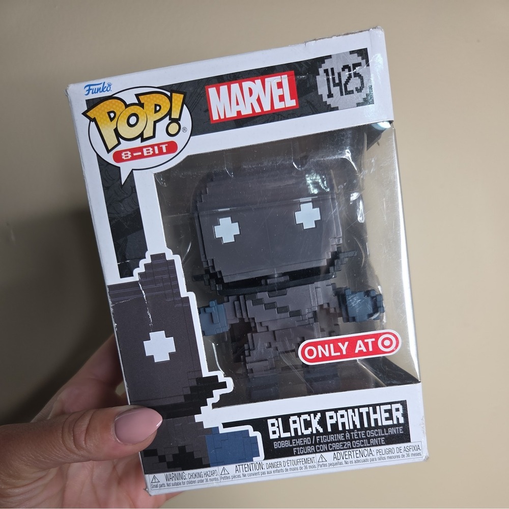 Funko Pop! 8-Bit Marvel Black Panther #1425 Target Exclusive Vinyl Figure